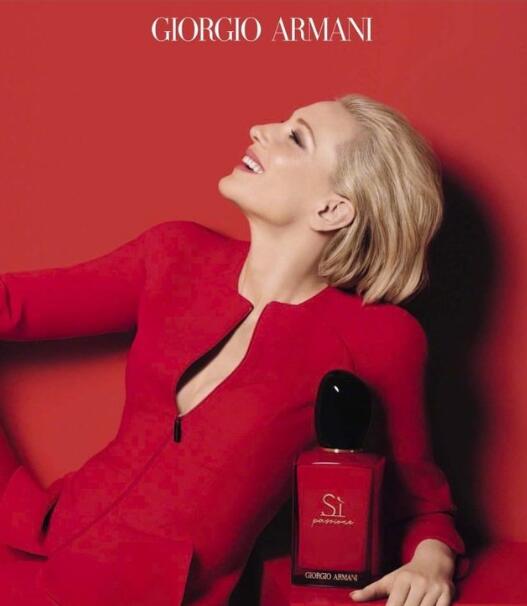 “大魔王”Cate Blanchett代言阿玛尼香水